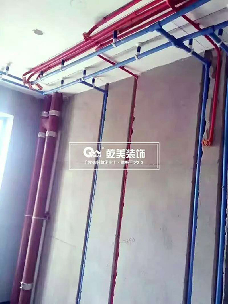 乾美装饰：做标准水电工程，享过硬施工品质